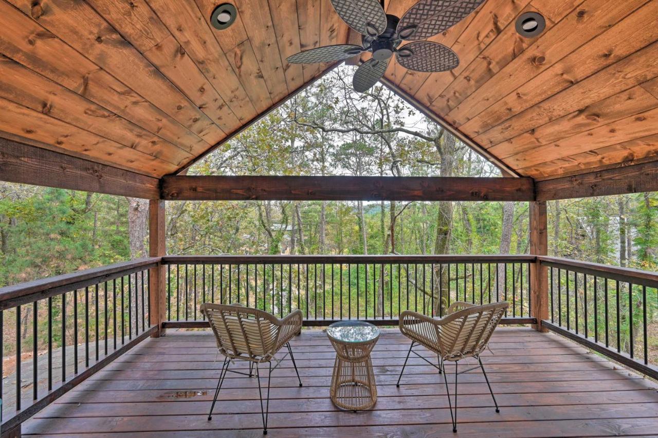 Stephens Gap Tudor-Style Broken Bow Cottage With Hot Tub And Decks! מראה חיצוני תמונה